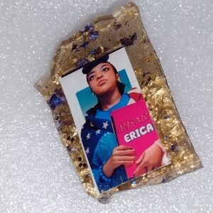 Stranger Things 4 Erica Sinclair Gold Leaf Pin